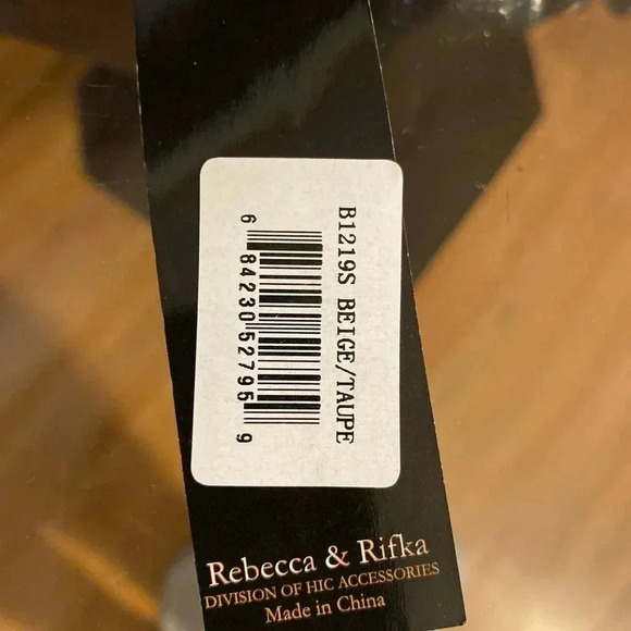 Rebecca & Rifka, Brand New, Brown and Tan colored Large Tote Bag - Picture 6 of 11